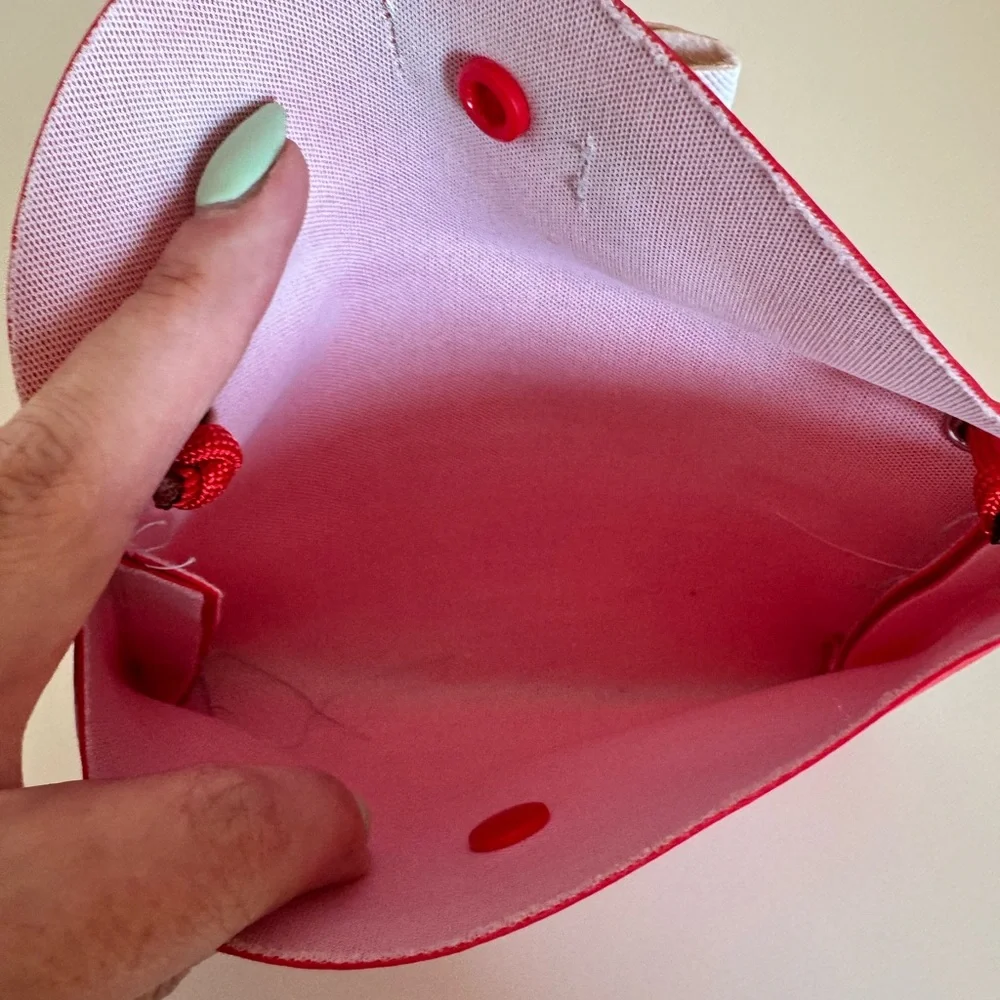 Charming Red Kids‎ Bag with Bow Accent